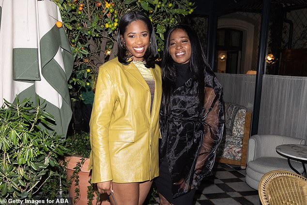 Double trouble: Bianca and Yvonne's family resemblance was evident, with the mother-daughter duo looking almost identical as they stood next to each other