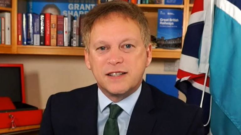 Grant Shapps Says Omicron Travel Tests