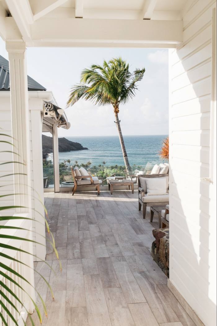 The recently renovated Hotel Le Toiny