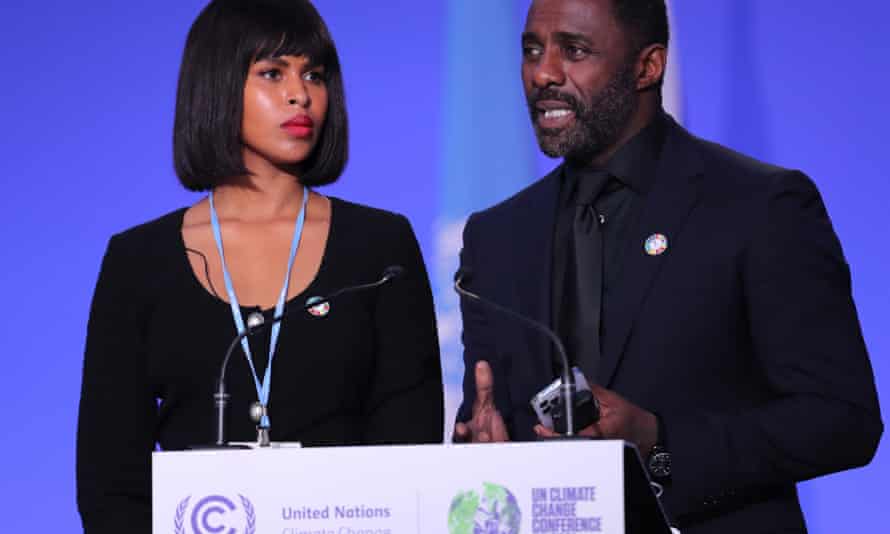 Idris Elba and his wife, Sabrina Dhowre, are goodwill ambassadors for agricultural development for the UN.