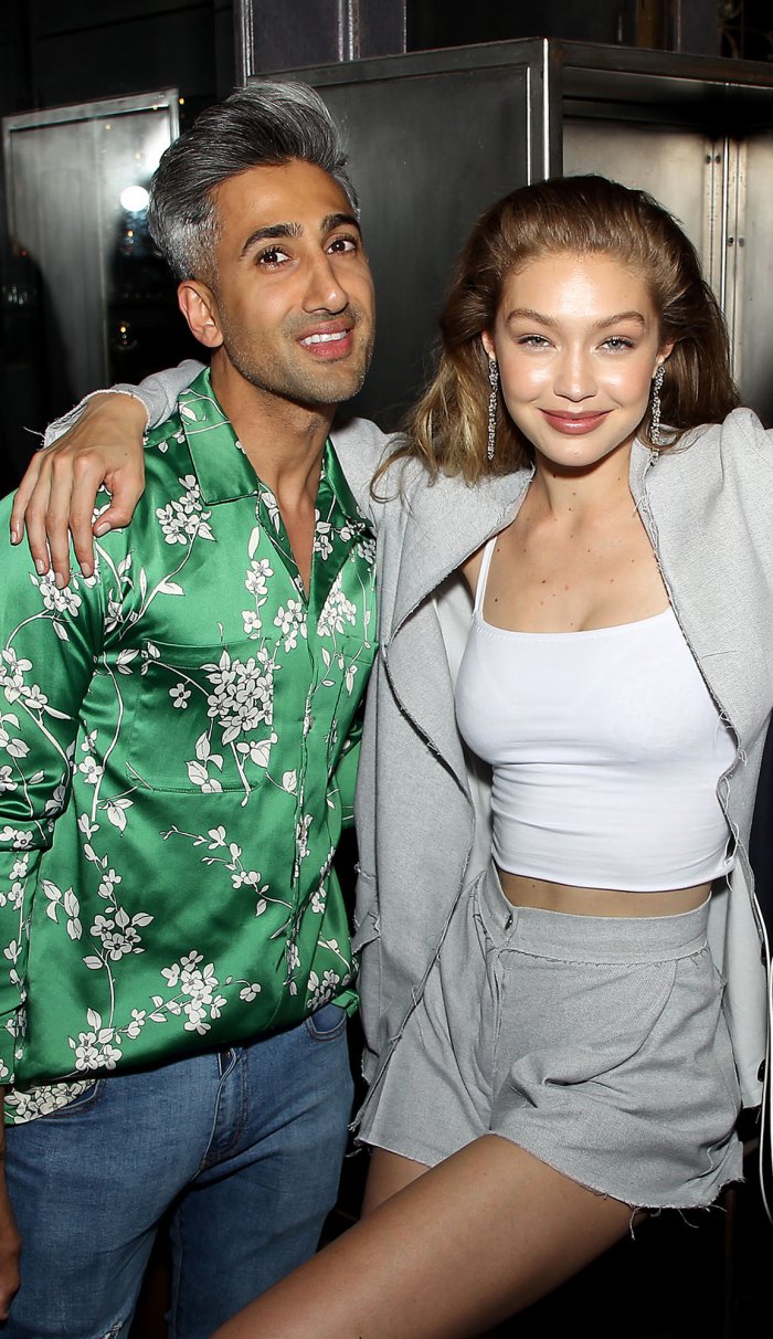 Tan France reveals that Gigi Hadid, co-host of 