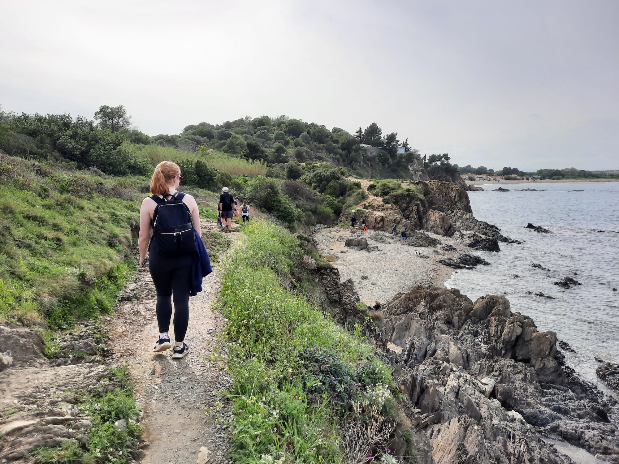 I forced myself to put on some gym equipment, ready to tackle the Massane trail which takes you through 14km of rocky pastures and up to the 13th century Massane tower